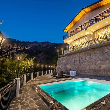 Stayvista At Sunset Springs With Pool & Views Nainital Dış mekan fotoğraf